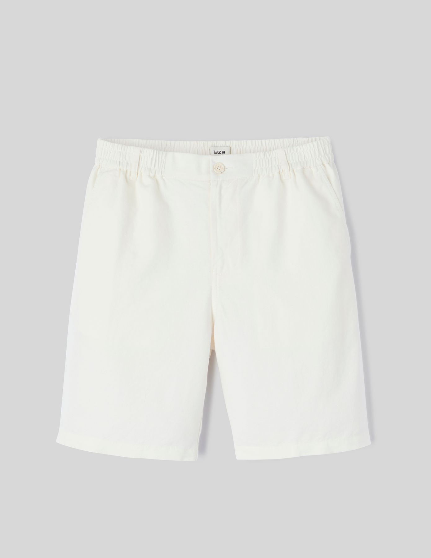 Ensemble veste/bermuda en coton lin